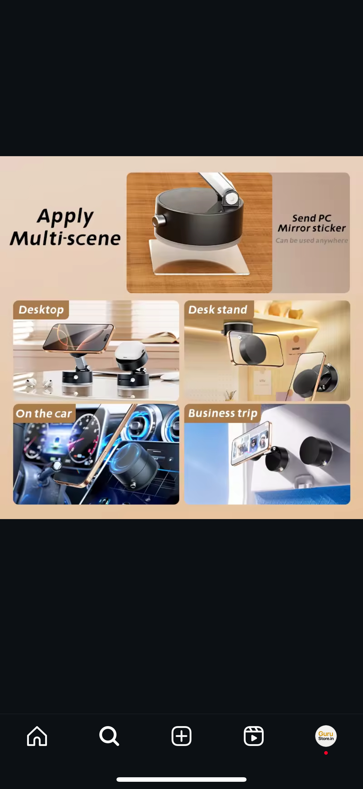 3. SmartLock™ Magnetic Car Holder – Works with All Phones