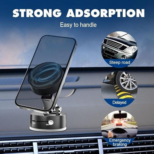3.	SmartLock™ Magnetic Car Holder – Works with All Phones